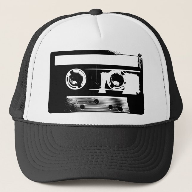 Gorra De Camionero Cinta Cassette (Anverso)
