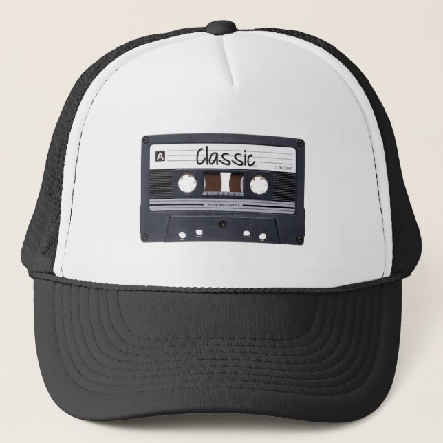 Gorra De Camionero Cinta clásica de cassette (Anverso)