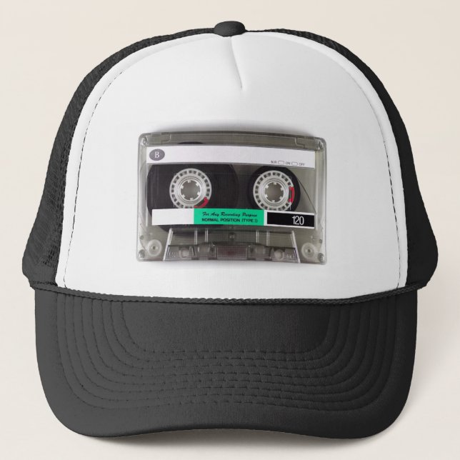 Gorra De Camionero Cinta de casete (Anverso)