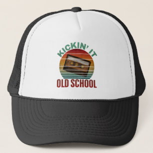 Gorra De Camionero Cinta de Casete Al Estilo Antiguo