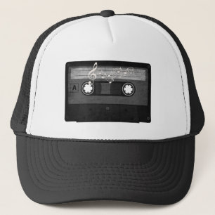 Gorra De Camionero Cinta de casete Old School deteriorada 