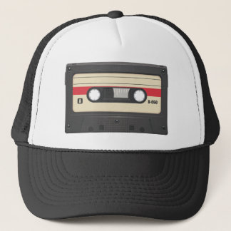 Gorra De Camionero Cinta de casette - Rojo de atardecer