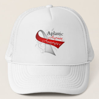 Gorra De Camionero Cinta de la conciencia de la anemia aplástica
