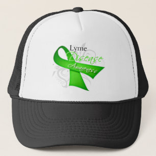 Gorra De Camionero Cinta de Scroll - Conciencia de la Enfermedad de L