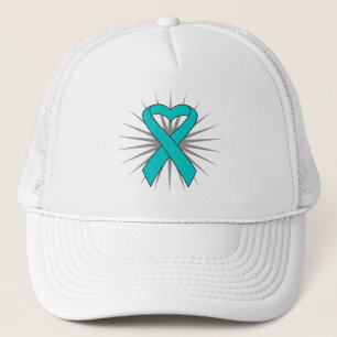 Gorra De Camionero Cinta del corazón de la conciencia de la
