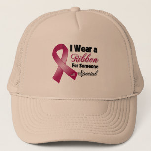 Gorra De Camionero Cinta del mieloma múltiple alguien especial