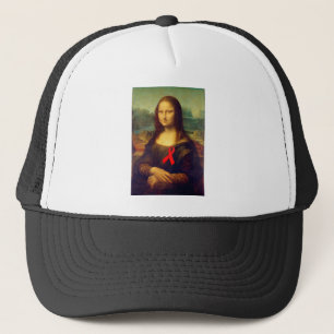 Gorra De Camionero Cinta roja Mona Lisa