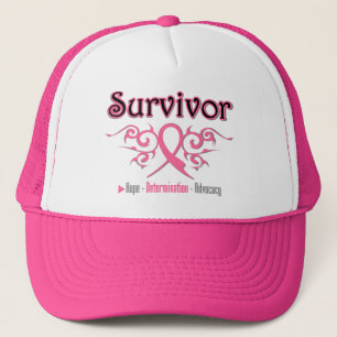 Gorra De Camionero Cinta tribal de sobreviviente de cáncer de mama