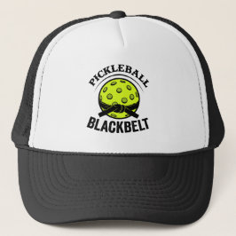 Gorra De Camionero Cinturón negro de pelletería - Divertido maestro d