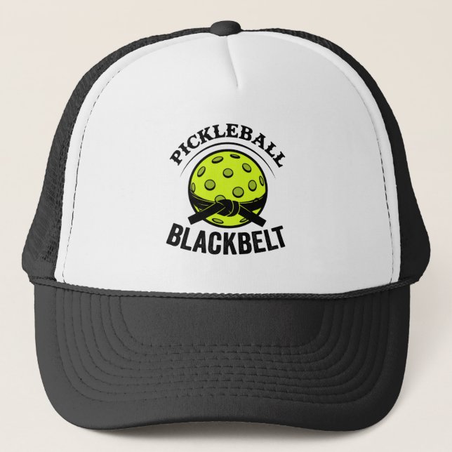Gorra De Camionero Cinturón negro de pelletería - Divertido maestro d (Anverso)