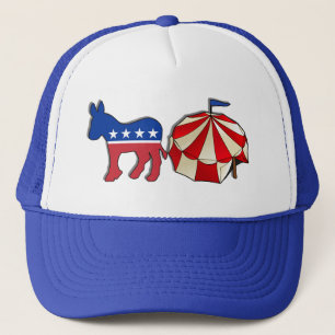 Gorra De Camionero Circo de burro demócrata