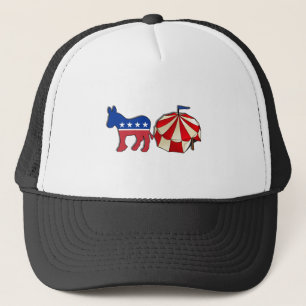 Gorra De Camionero Circo de burro demócrata