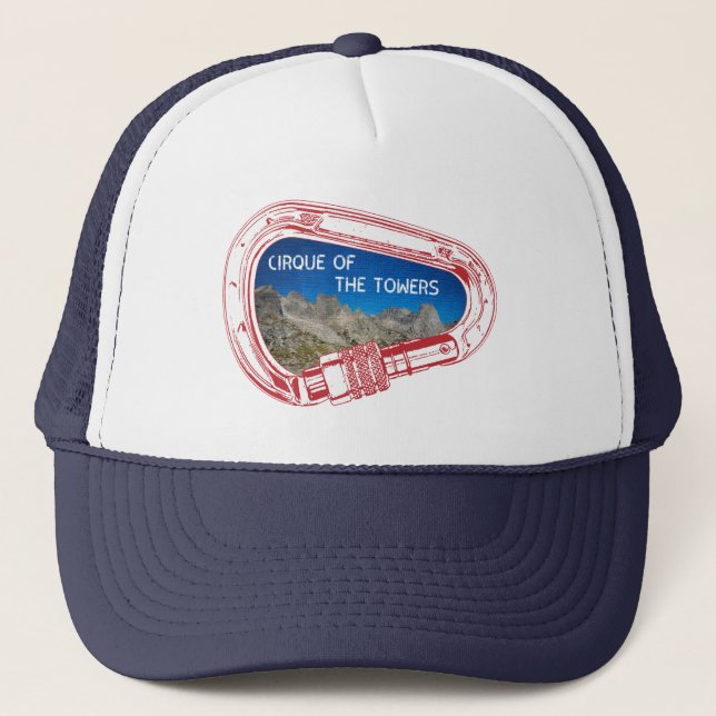 Gorra De Camionero Circo De Las Torres Escalando Carabinero (Anverso)