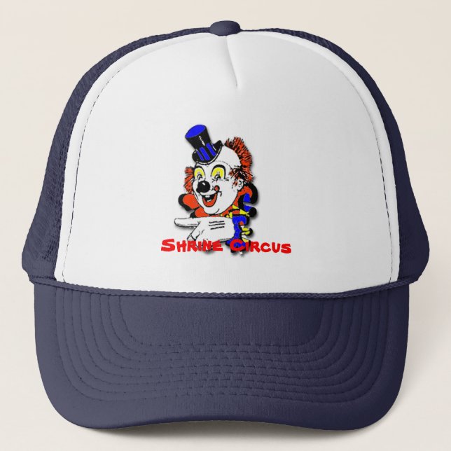 Gorra De Camionero Circo Shriner (Anverso)
