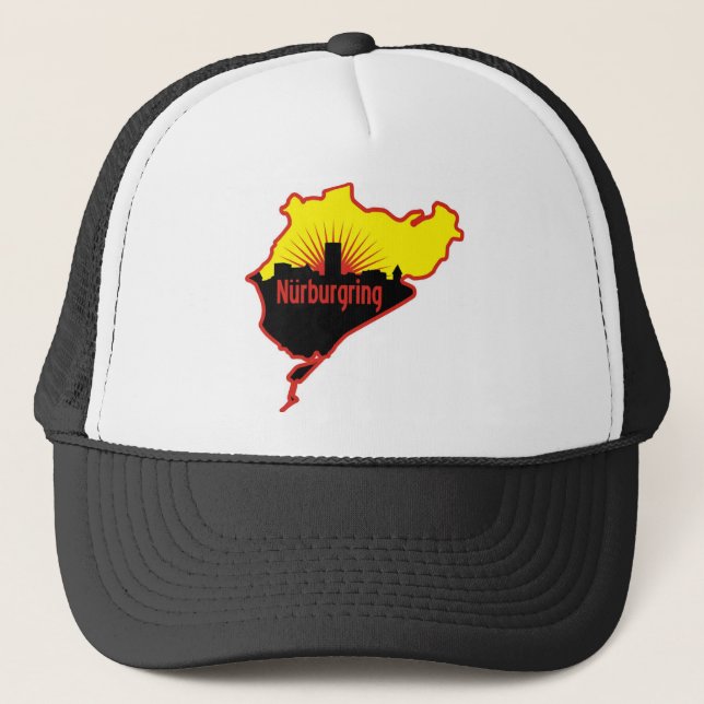 Gorra De Camionero Circuito de carreras de Nurburgring Nordschleife, (Anverso)
