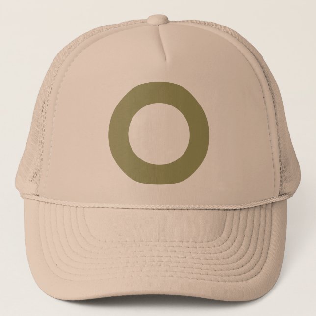 Gorra De Camionero Círculo agudo (Anverso)
