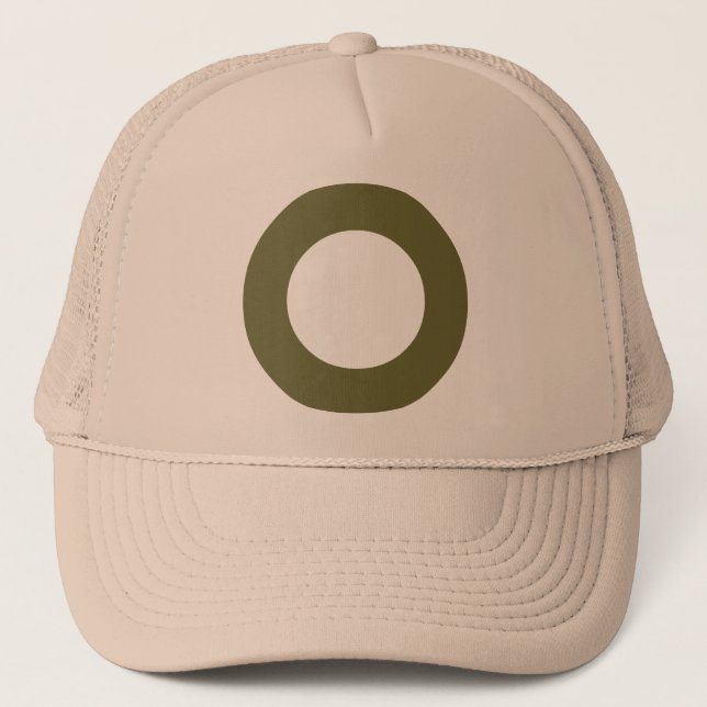 Gorra De Camionero Círculo agudo (Anverso)