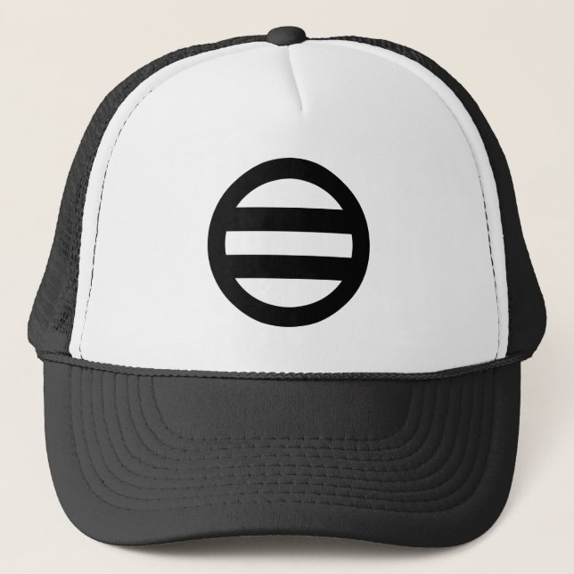 Gorra De Camionero Círculo con dos tiradas (Anverso)