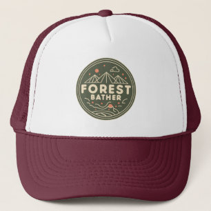 Gorra De Camionero Círculo de meteorología forestal