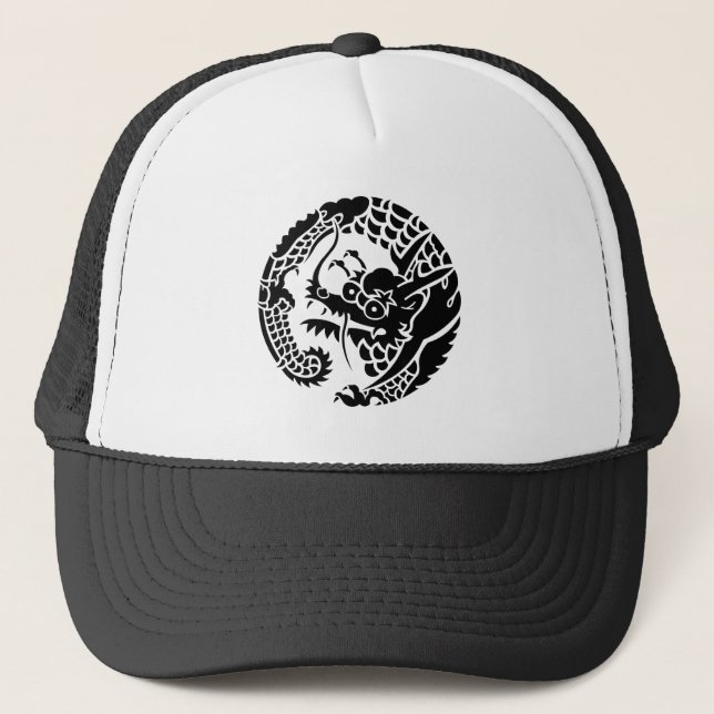 Gorra De Camionero Círculo del dragón de la secta de Nichiren (Anverso)