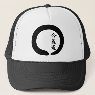 Gorra De Camionero Círculo del zen del Aikido