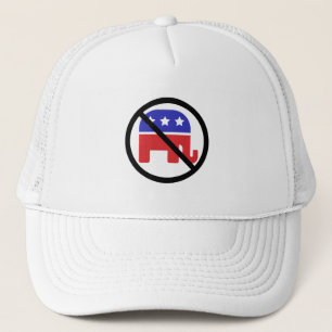 Gorra De Camionero Círculo negro sin Rótulo opinión política anti-GOP