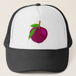 Gorra De Camionero Ciruela