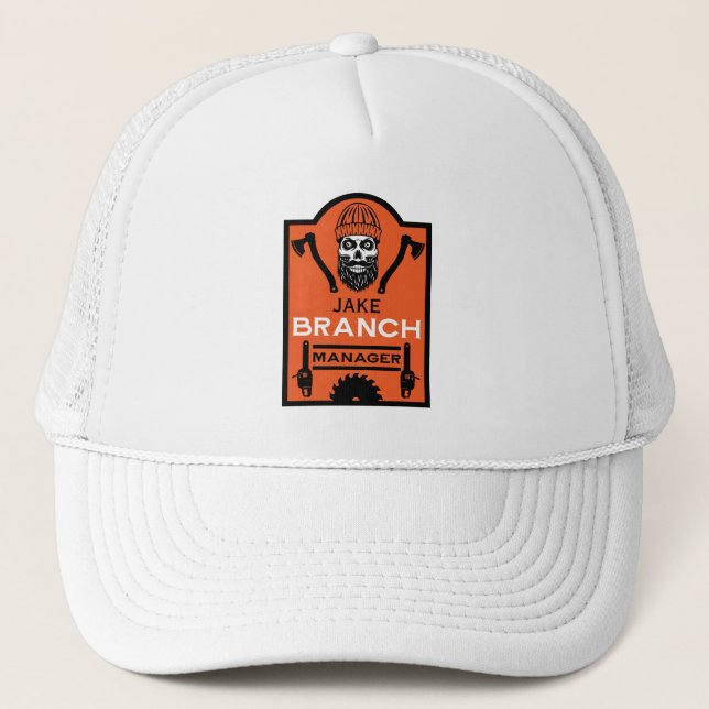 Gorra De Camionero Cirujano arborista (Anverso)