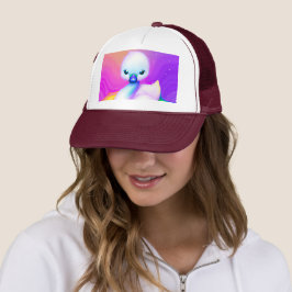 Gorra De Camionero Cisne de bebé con sabor y color