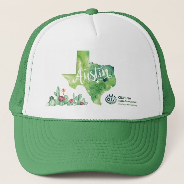 Gorra De Camionero CISV ATXSA Sustentabilidad Verde (Anverso)