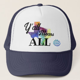 Gorra De Camionero CISV Austin "Y'all Means All"