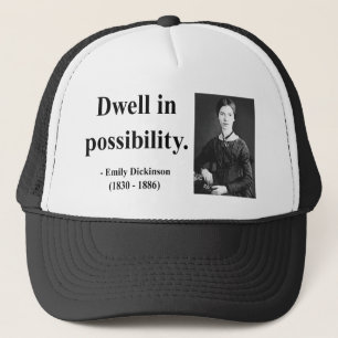Gorra De Camionero Cita 2b de Emily Dickinson