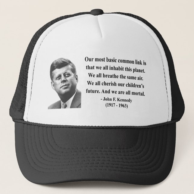 Gorra De Camionero Cita 2b de JFK (Anverso)