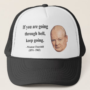 Gorra De Camionero Cita 4b de Winston Churchill