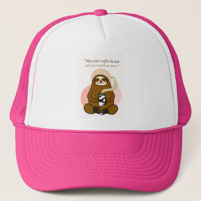 Gorra De Camionero cita de café (Anverso)