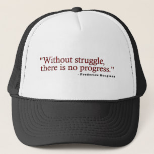 Gorra De Camionero Cita de Frederick Douglas