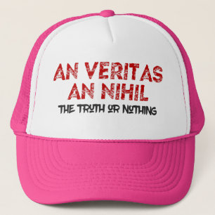 Gorra De Camionero Cita de la verdad latina