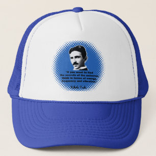 Gorra De Camionero Cita De Nikola Tesla T-Shirt