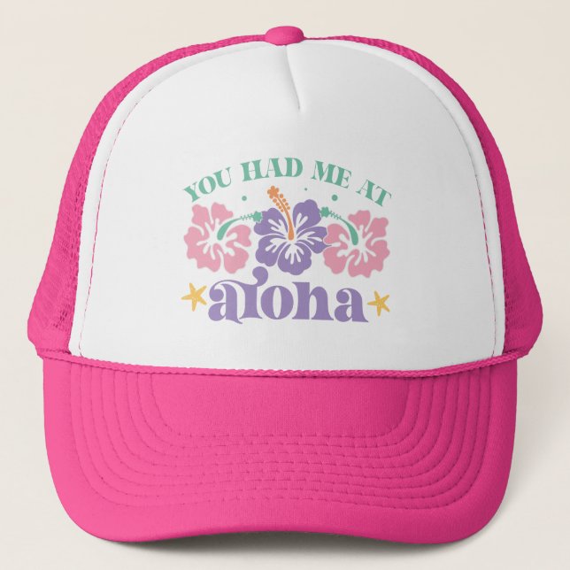 Gorra De Camionero Cita de verano de Boho Retro (Anverso)