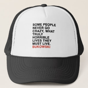 Gorra De Camionero cita del bukowski de Charles