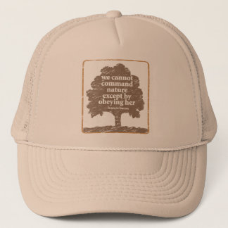 Gorra De Camionero Cita del tocino sobre la naturaleza