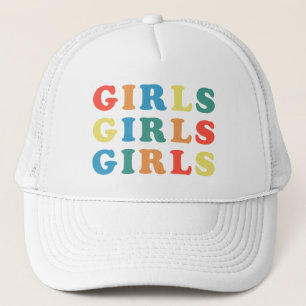 Gorra De Camionero Cita feminista de Chicas chicas Chicas