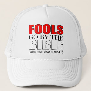Gorra De Camionero cita graciosa de la biblia cristiana