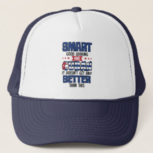 Gorra De Camionero Cita graciosa Nacionalidad de Bandera Cubana