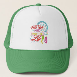Gorra De Camionero Cita Inspiradora positiva de vida mental
