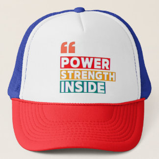 Gorra De Camionero Cita motivacional