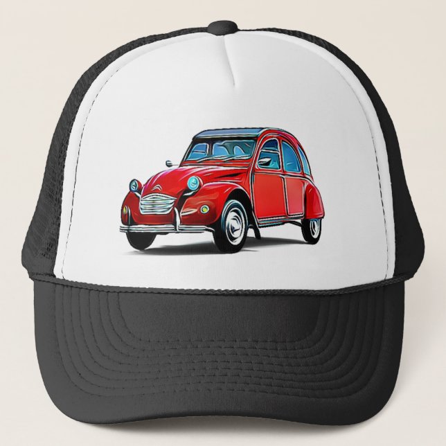 Gorra De Camionero Citroen 2CV Personalizado (Anverso)