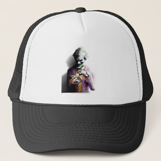 Gorra De Camionero Ciudad Batman Arkham | Joker (Anverso)