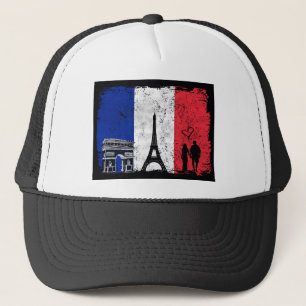Gorra De Camionero Ciudad de amor de París