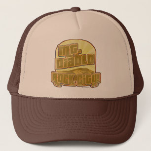 Gorra De Camionero Ciudad de la roca del Mt. Diablo